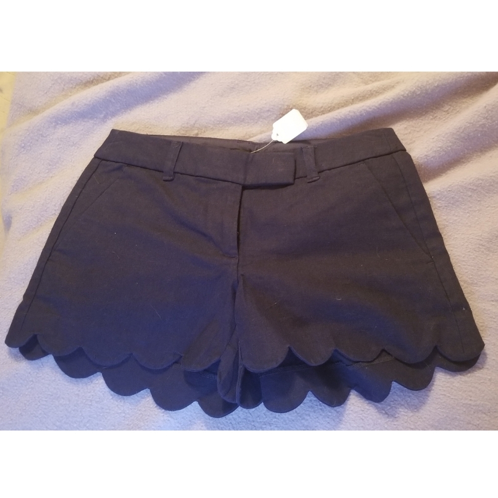 Scalloped shorts
